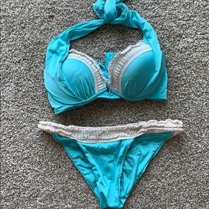 Beach Bunny Swim Shanina Shaik X Berry Stripe Bikini Poshmark